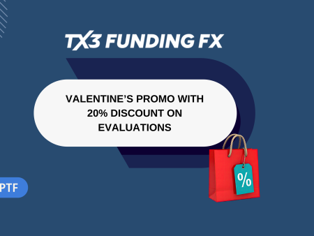 TX3 Funding Valentine’s Promo with 20% Discount on Evaluations